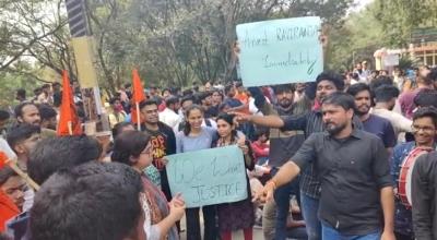 Protests at Hyderabad University after professor attempts to rape foreign student