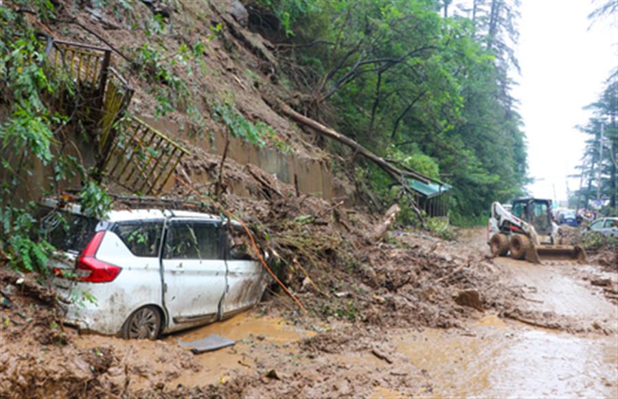 Himachal, hit by over 46pc excess rains, continues facing landslides, flash floods