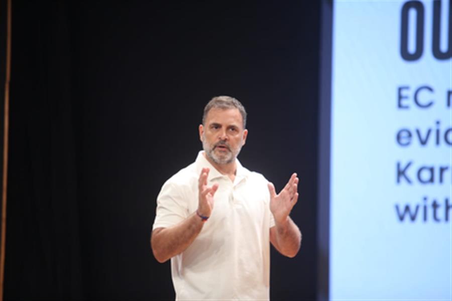 Rahul Gandhi claims 'systemic' vote deletions in Congress booths, sidesteps question on legal course